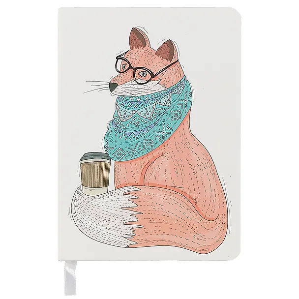 Записная книжка «Fashion animals» А6, 96 листов в клетку, Kairui 245276 — 1