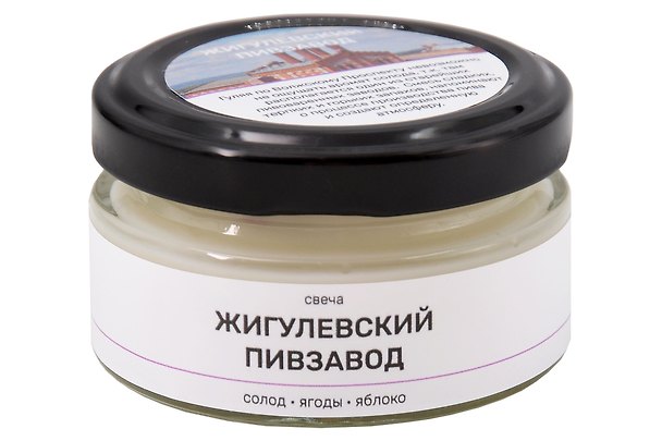 Свеча ароматическая Жигулевский пивзавод (Солод,Ягоды,Яблоко) (50мл) (Самара) (Сжп1) 3153885 — 1