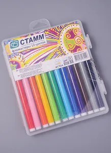 Фломастеры Стамм, "Салют", 12 цветов