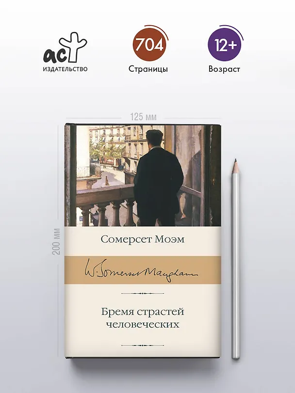 Книга Бремя страстей человеческих (Уильям Сомерсет Моэм) — 7
