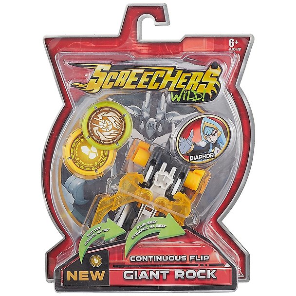 Игрушка ТМ Screechers Wild Дикие Скричеры. Машинка-трансформер Джайнт Рок л4 2778476 — 1