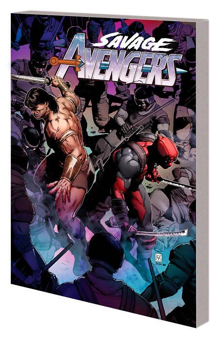 Книга Savage Avengers Vol. 4: King In Black (Gerry Duggan) Дикие мстители Том 4: Король в черном. Книги на английском языке (Gerry Duggan) — 1