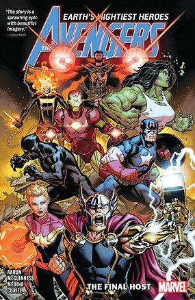 Книга Avengers. Vol. 1: The Final Host (Jason Aaron) Мстители. Том 1: Последний хозяин (Джейсон Аарон) / Книги на английском языке (Джейсон Аарон)