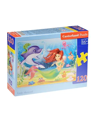 Пазлы 120 B-13210 Русалочка (32х23см) (6+) (Castorland Puzzle) 2539700