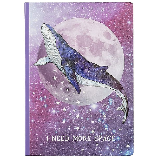 Блокнот «I Need More Space. Кит и луна» 2848316 — 1