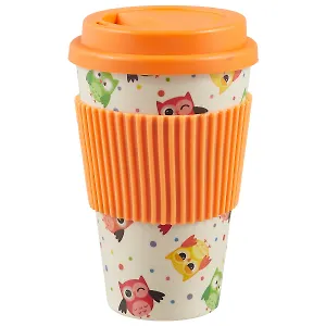 Стакан бамбуковый Совы (400 мл) (12-16184-Y004)