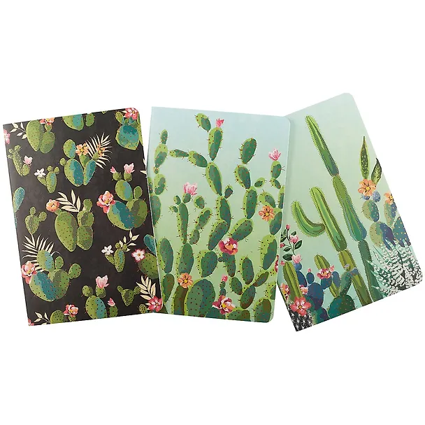 Тетрадь общая «Blooming cactus», 24 листа в клетку, А5, в ассортименте 249464 — 2