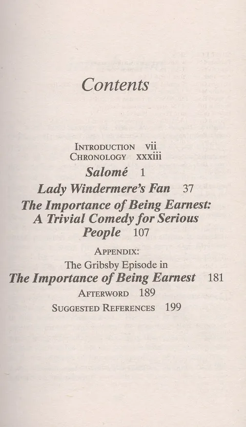 Книга The Importance of Being Earnest and Other Plays (Оскар Уайльд) — 2