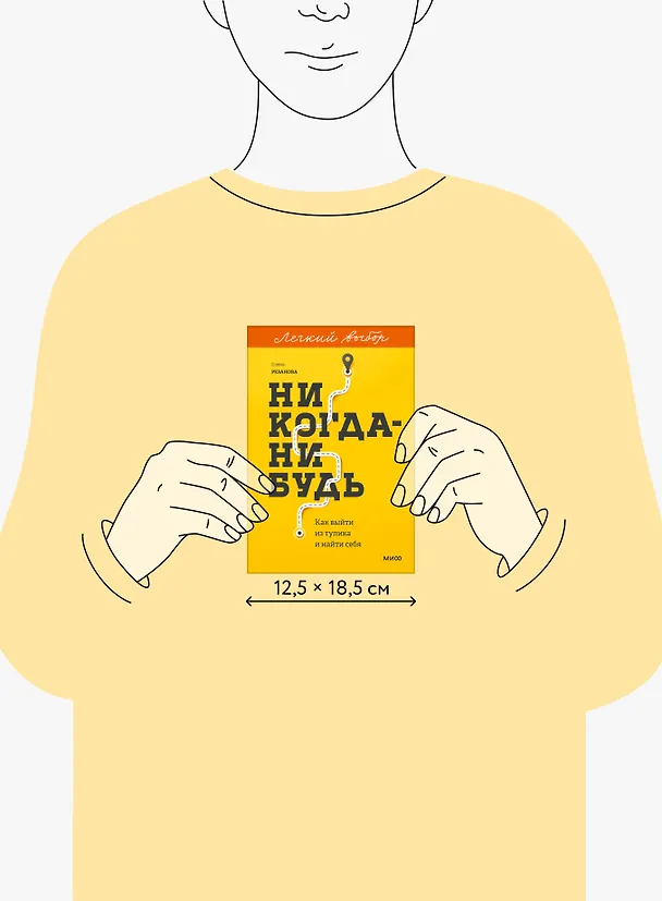 Книга Никогда-нибудь. Как выйти из тупика и найти себя. Легкий выбор (Елена Резанова) — 12
