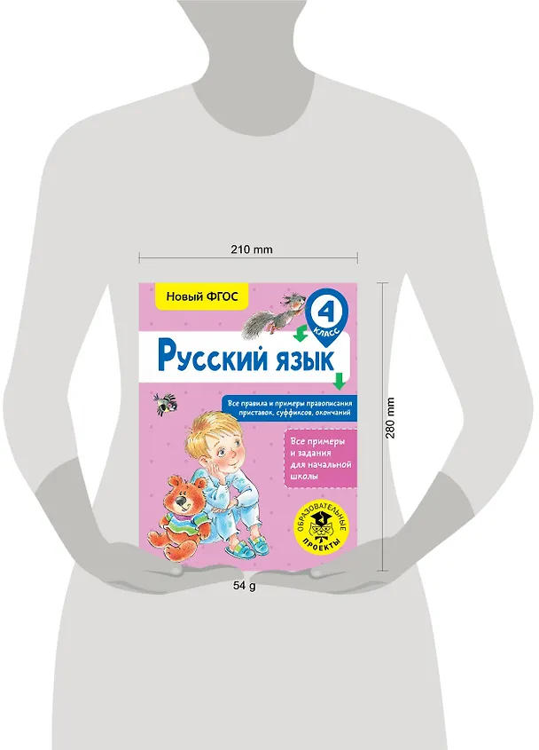 Книга Русский язык. Все правила и примеры правописания приставок, суффиксов, окончаний. 4 класс (Светлана Сорокина) — 3
