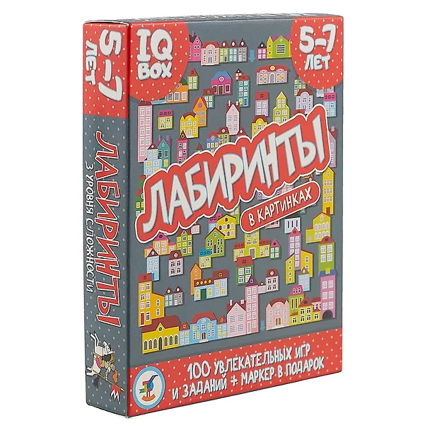 ИГР Набор IQ Box Лабиринты. 5-7 лет 3567 2700732 — 1