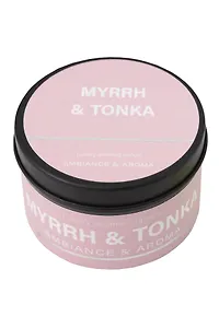 Свеча ароматическая в круглой баночке с крышкой (розовая) (8,5х4,5) (12-250105-G17)