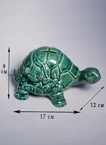 Копилка Черепаха (2 в.) (17х12х9) (6735)