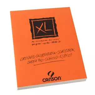 Альбом для графики 100л А4 "XL" склейка, слоновая кость, 90г/м2, Canson — 227143 — 1