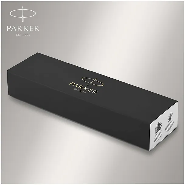 Ручка подарочная шариковая синяя, Urban Twist Black CT, Parker 260498 — 5