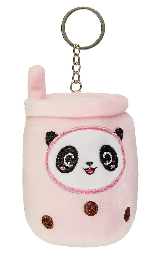 Брелок Панда Bubble tea (текстиль) (10см) в ассортименте 3020022 — 5