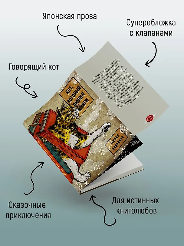 Книга Кот, который любил книги (Сосукэ Нацукава) — 5