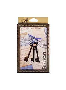 Обложка для паспорта Фора кожаная 13,2*18,6см 20070