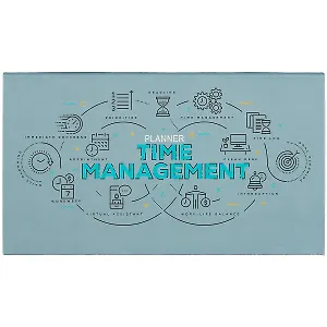 Планинг недат. 64л "Time management" карманный, интегр.переплет, мат.лам, офсет