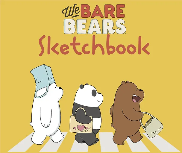 Скетчбук We bare bears (твердый переплет) (96 стр) 2843798 — 1
