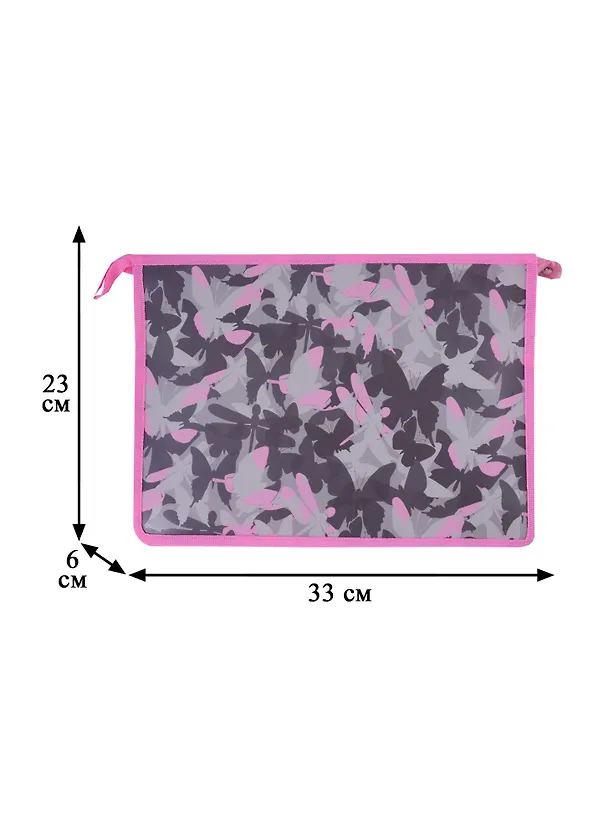 Папка для тетрадей А4+ "Pink&Grey" 246308 — 2