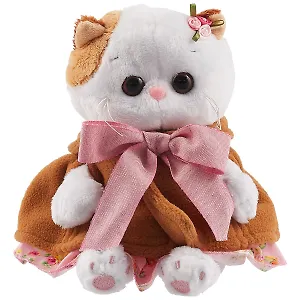Игрушка мягкая Budi Basa, Ли-Ли BABY в накидке и розовом сарафане