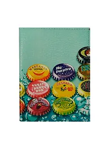 Обложка для паспорта нат.кожа "Хобби", тип 1.2 "Print"