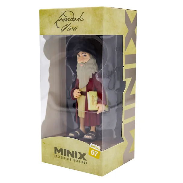 Коллекционная фигурка Леонардо да Винчи (12см) (Minix) (16105) 3118723 — 6