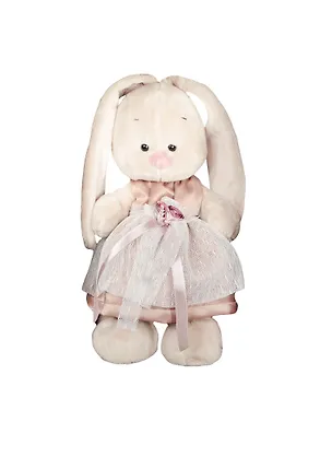 Мягкая игрушка Зайка ми в бежевом платье (25см) (StS-005) 2459992