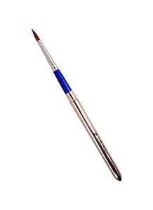 Кисть синтетика круглая №4, имитация колонка, футляр