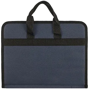 Папка-портфель «Канцеляр», синяя, А4  Папка-портфель «Канцеляр», чёрная, А4  Папка-портфель «Канцеляр», синяя, А4