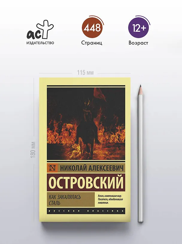 Книга Как закалялась сталь (Николай Островский) — 6