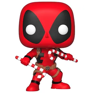 Фигурка Funko POP! Bobble Marvel Holiday Deadpool w/ Candy Canes (400) 33985 (Fun1623)