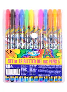 Ручки гелевые Centrum, 12 цветов 1 мм