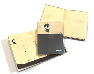 Записная книжка, А6 Смешной кот 12-LENWA-JTA63440-2117C