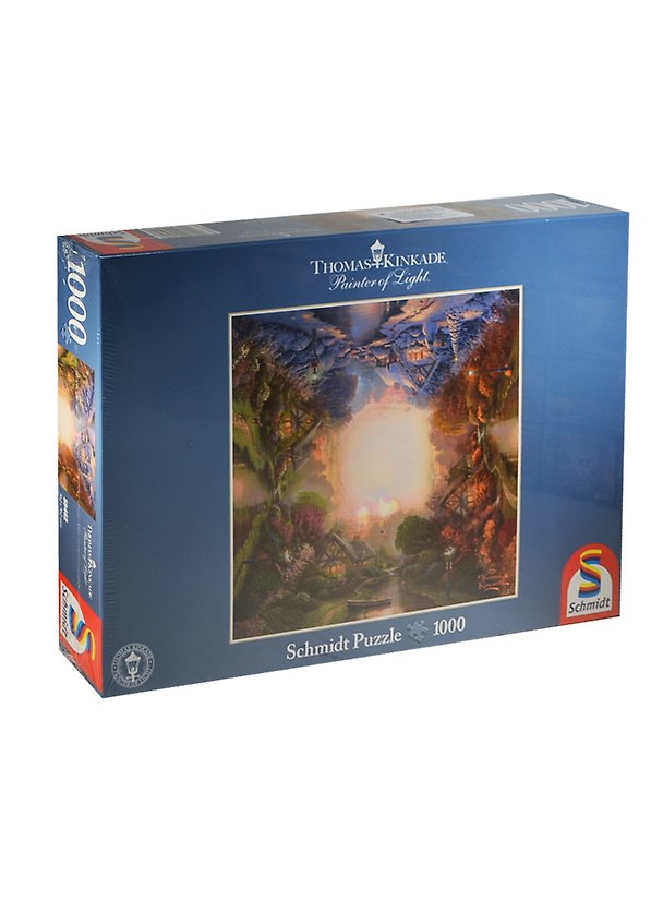 Паззл 1000 (58462) Тихая ночь (Thomas Kinkade) (коробка) 2427854 — 1