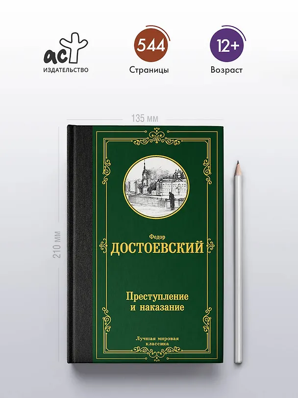Книга Преступление и наказание (Федор Достоевский) — 5