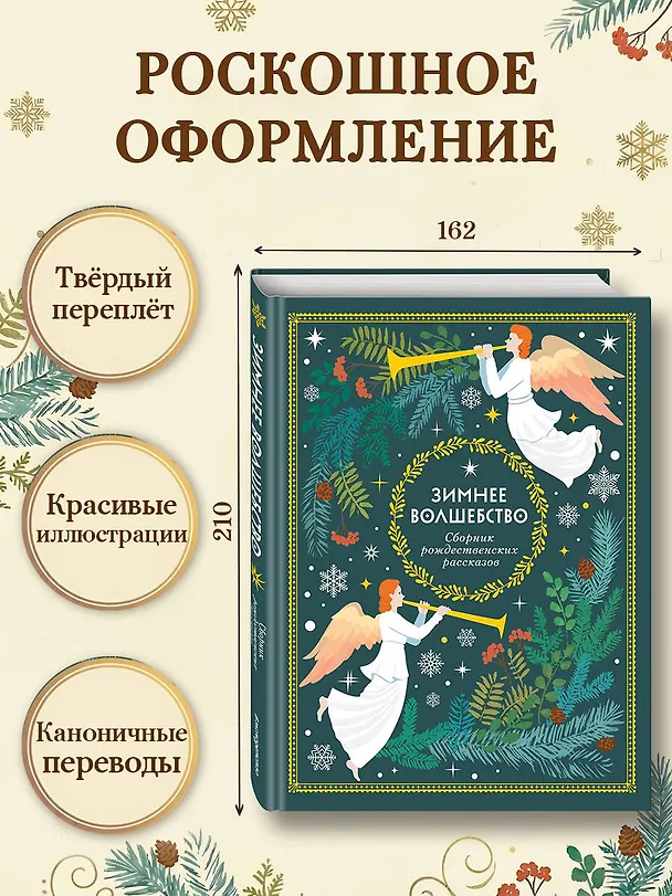Книга Зимнее волшебство: Сборник рождественских рассказов (Ганс Христиан Андерсен, О. Генри, Федор Достоевский) — 7