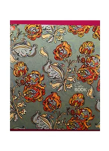 Тетрадь 48л кл. "Изящные узоры" мел.картон, тиснение фольгой, ассорти, Unnika