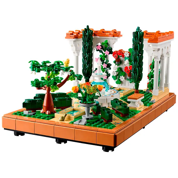 10359 Конструктор LEGO Icons Сад с фонтаном, 1302 деталей, возраст 18+ 3165433 — 8