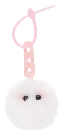 Брелок-помпон с глазками и цепочкой (иск.мех) (10х5) (12-102259-202412-K5) 3078820