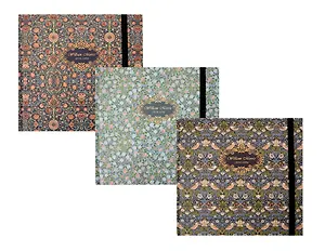 Скетчбук 220*230 50 листов "У.Моррис (W. Morris)", в ассортименте