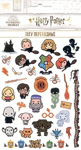 Наклейки-тату переводные Гарри Поттер 110х200 Макси