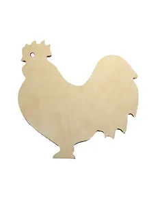Форма для декора Разделочная доска Петух (DZ00013) (фанера) (упаковка)