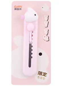 Нож канцелярский 9мм "Зайчик" пласт.корпус, инд.уп. Centrum