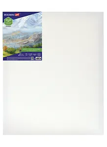 Холст на подрамнике 50*60см 420г/м, 45% хлопок 55% лен, среднее зерно, BRAUBERG ART CLASSIC