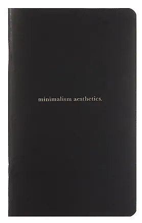 Планер недат. 32л 130*210 "Aesthetics", черный, мягк.переплет, ламинация, скрепка, тиснение золотой фольгой 3085161
