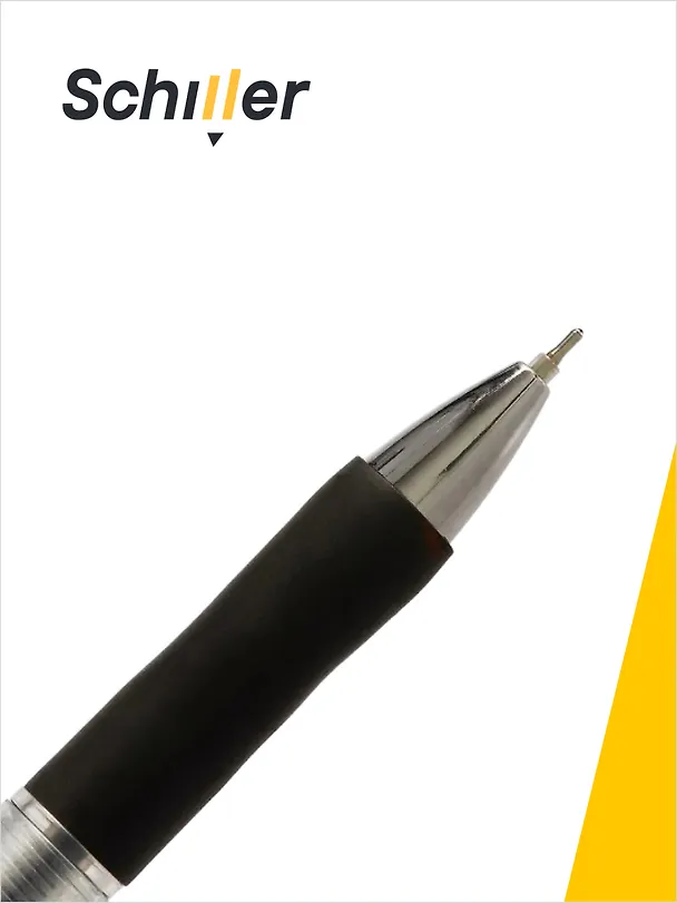 Шариковая ручка чёрная автоматическая 0,7 мм, Accent, Schiller 2997008 — 2