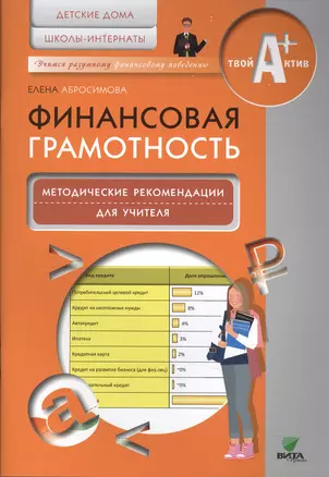 Финансовая грамотность. Методические рекомендации для учителя. Детские дома, школы-интернаты — 2495190 — 1