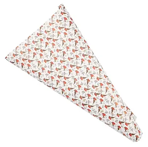 Бумага упаковочная 70*100см "Снегири" НГ инд.уп.